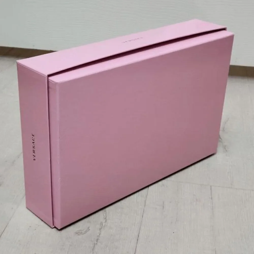 VERSACE Bright Crystal EMPTY Authentic Large Pink Gift Box 13,5